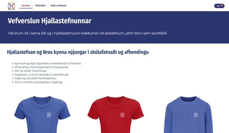 vefverslun